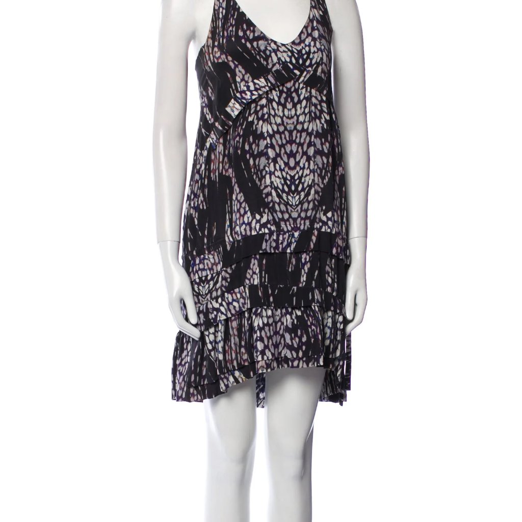 Iro Silk Mini Dress